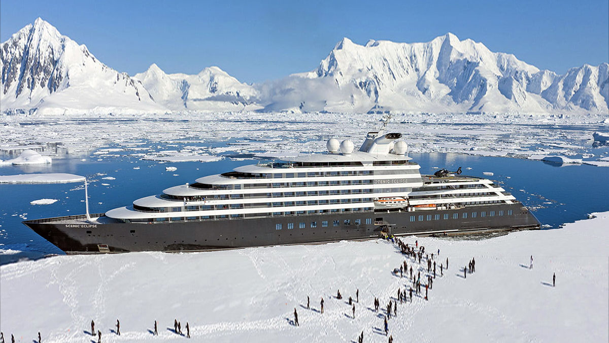 Luxurious Expedition Yacht Cruises; Scenic Eclipse